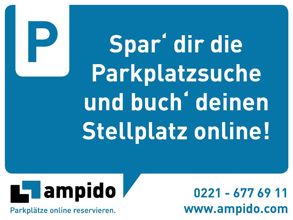 ampido Parkplatz in Köln - Logo
