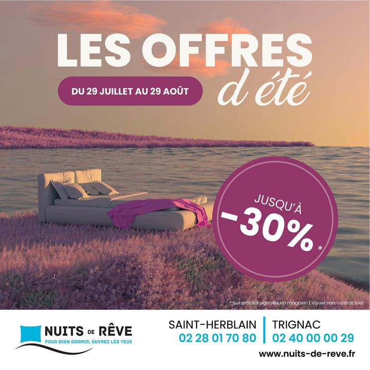Nuits de Rêve Saint-Nazaire - Trignac - Lits - Matelas - Sommiers