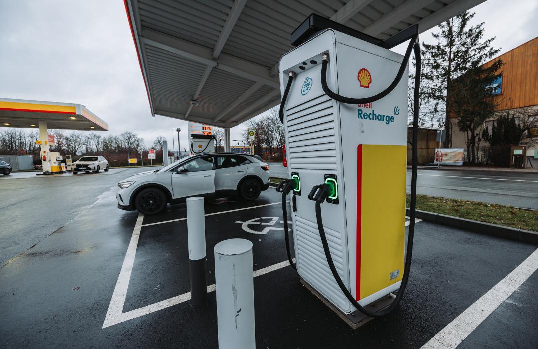 Shell Recharge Charging Station, Christian-Ritter-von-Langheinrich-Straße in Bayreuth