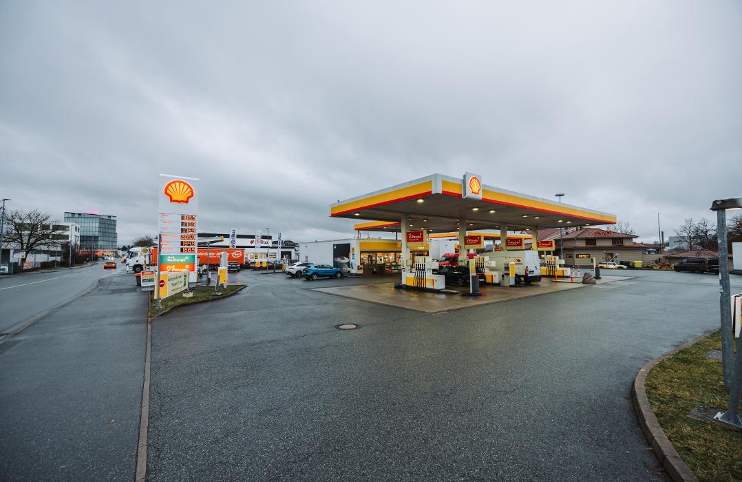 Shell Recharge Charging Station, Christian-Ritter-von-Langheinrich-Straße in Bayreuth