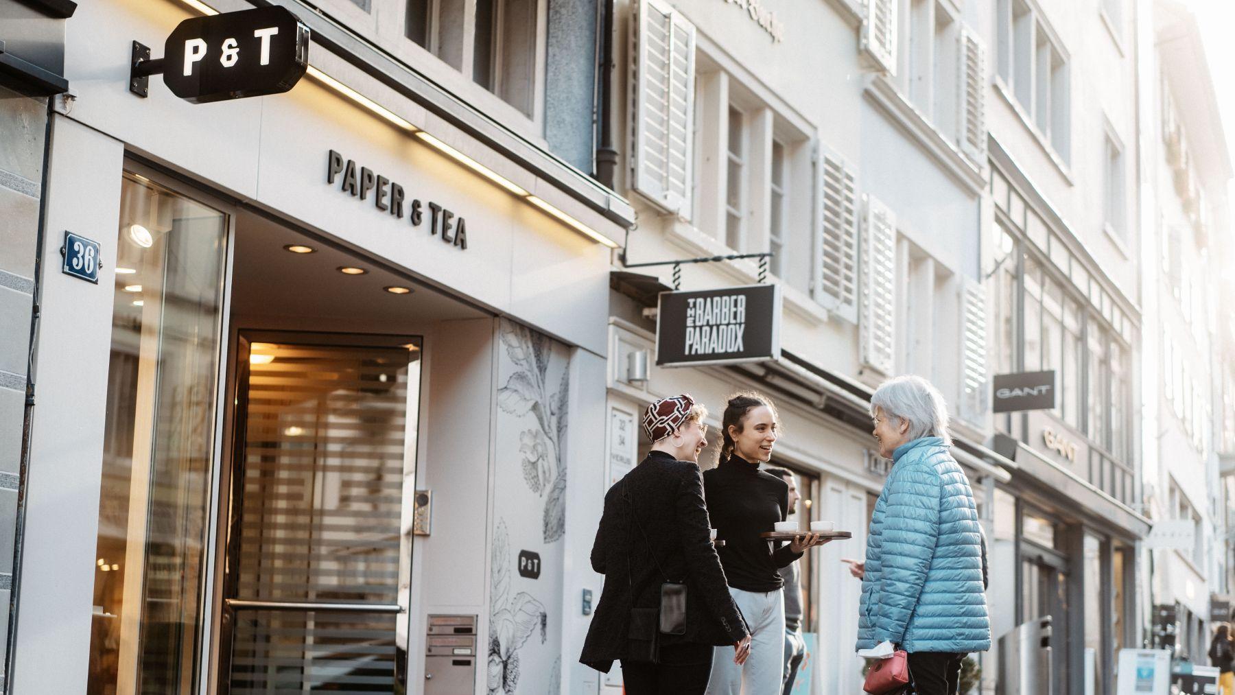 PAPER & TEA - Zürich, Rennweg in Zürich