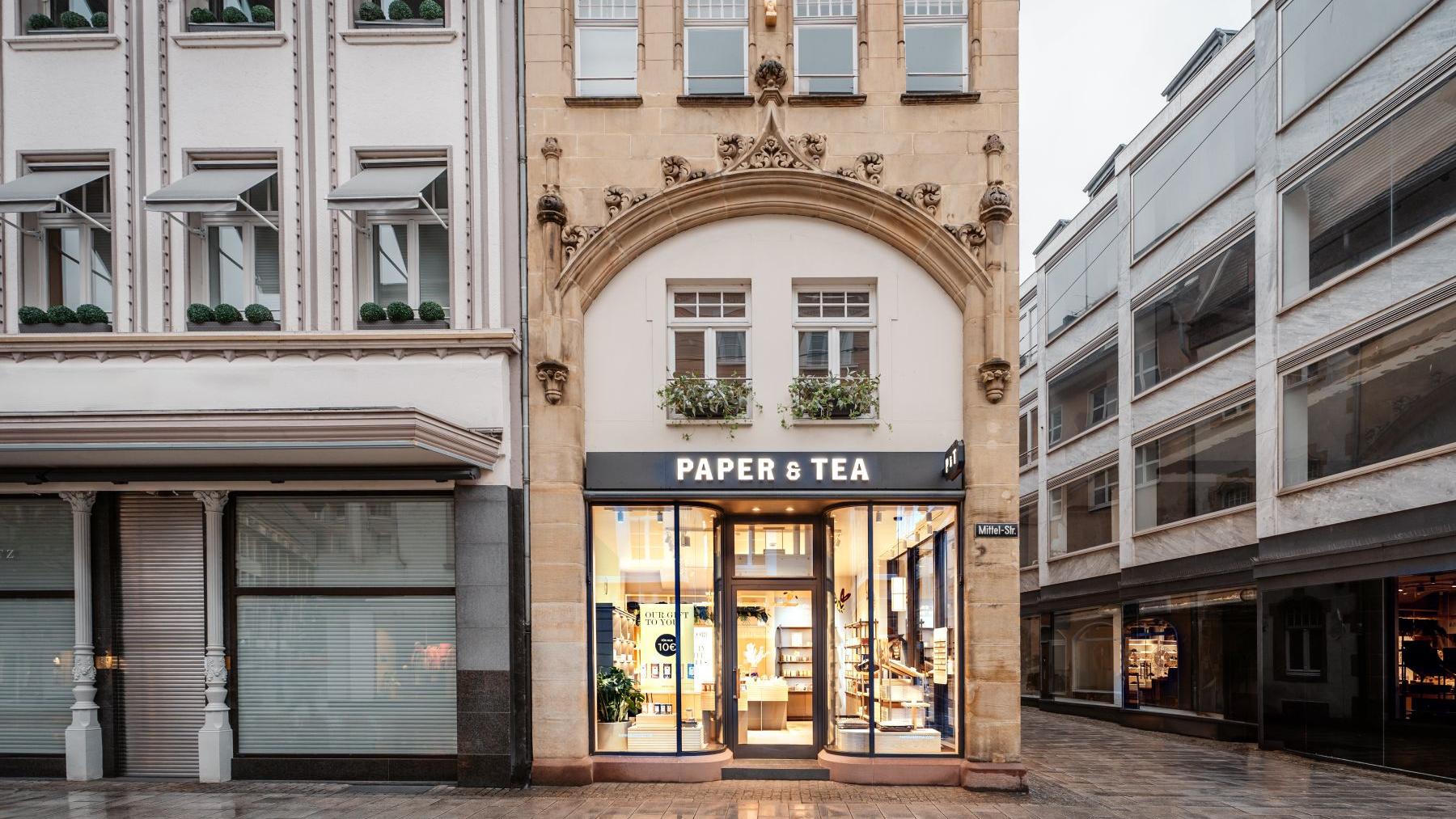 PAPER & TEA - Düsseldorf, Mittelstraße in Düsseldorf