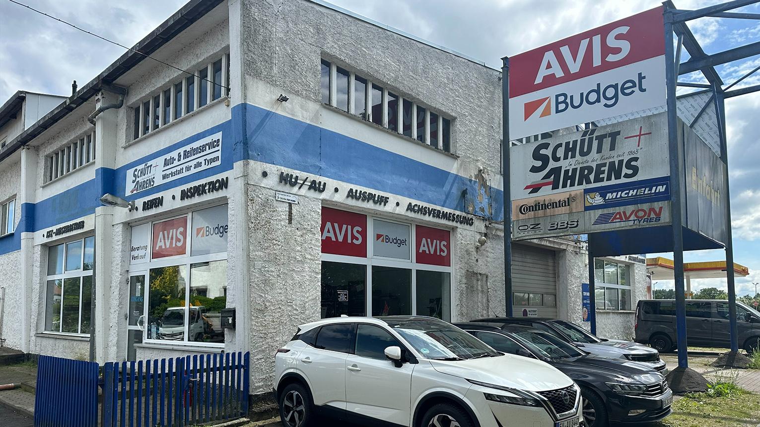 Avis Autovermietung - Stralsund, Richtenberger Chaussee in Stralsund