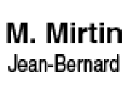 Mirtin Jean Bernard kiné, masseur kinésithérapeute