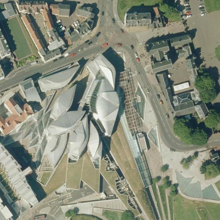 Getmapping air photography - the Scottish Parliament