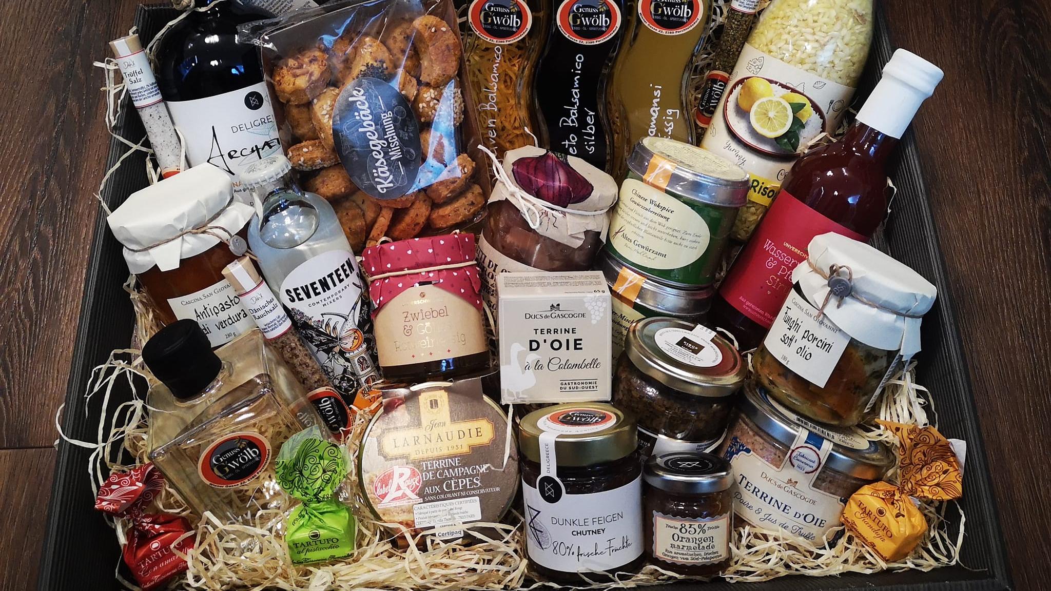 Genuss Gwölb Delikatessen & Geschenkkörbe, Paketshop DPD, GLS, UPS, Hermes, Wiener Gasse in Perchtoldsdorf