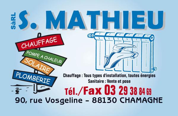 S. Mathieu climatisation, aération et ventilation (fabrication, distribution de matériel)