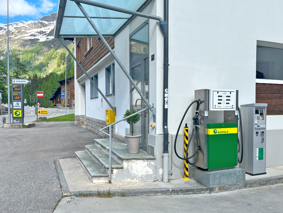 AGROLA, Furkastrasse in Oberwald