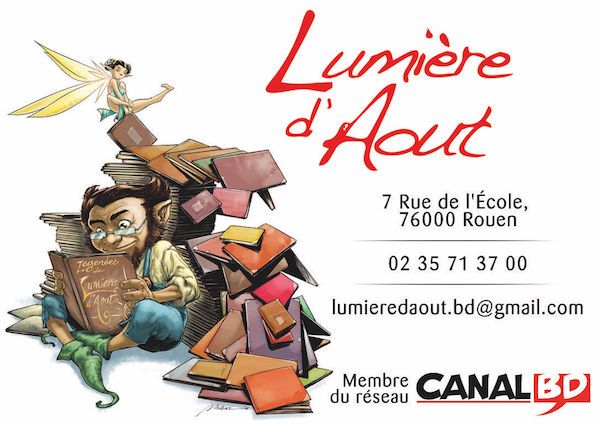 Lumière d'Aout librairie et papeterie (détail)