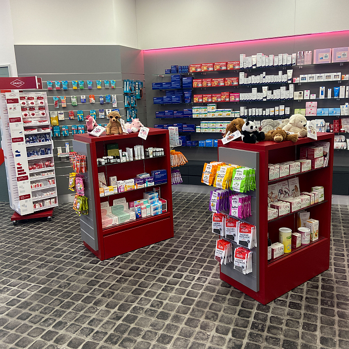 Partus Hit Apotheke, Geringhoffstraße in Münster