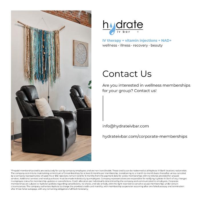 Hydrate IV Bar - Castle Rock, CO