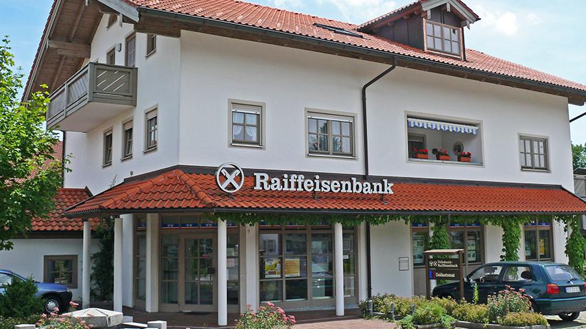 meine Volksbank Raiffeisenbank eG, Eggstätt, Priener Straße in Eggstätt