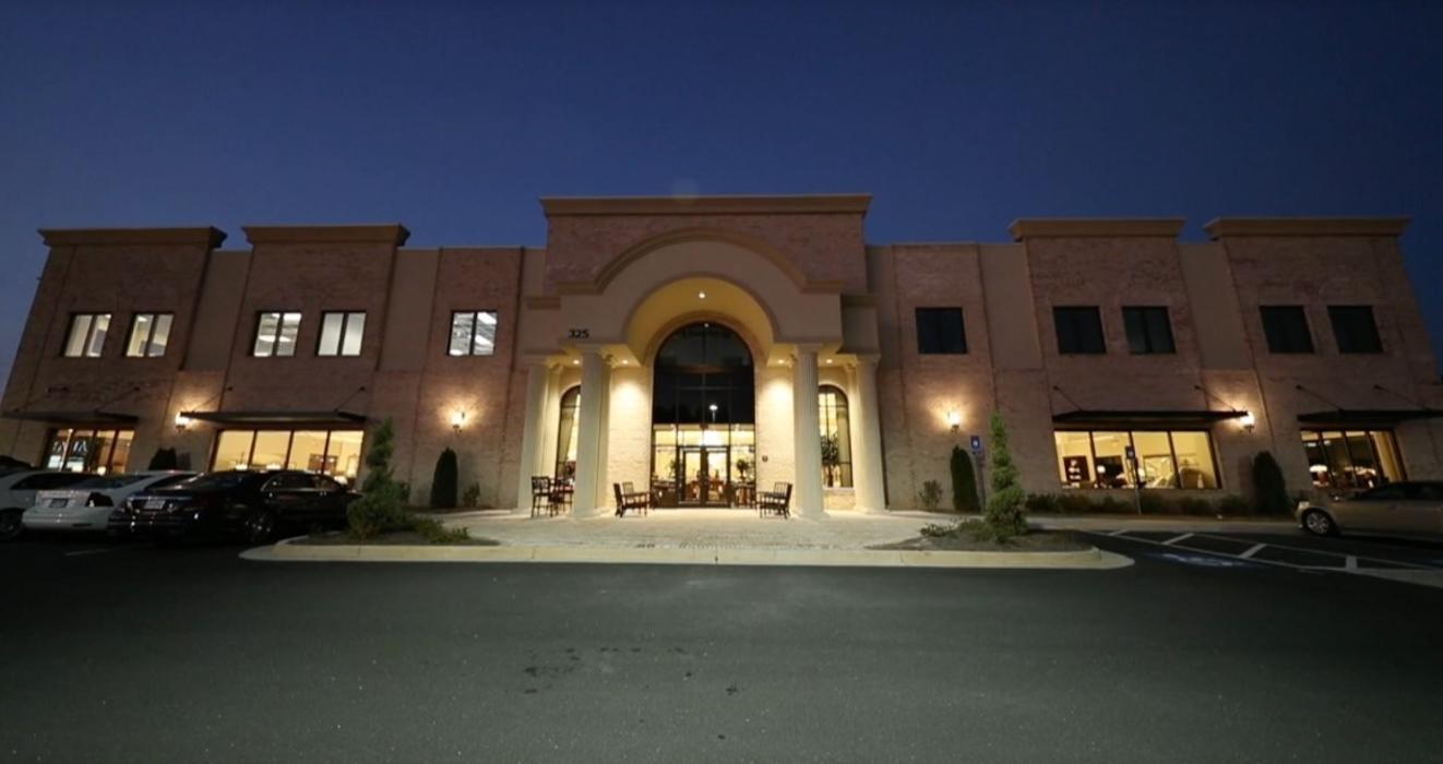 400 North Office - Exterior at Night