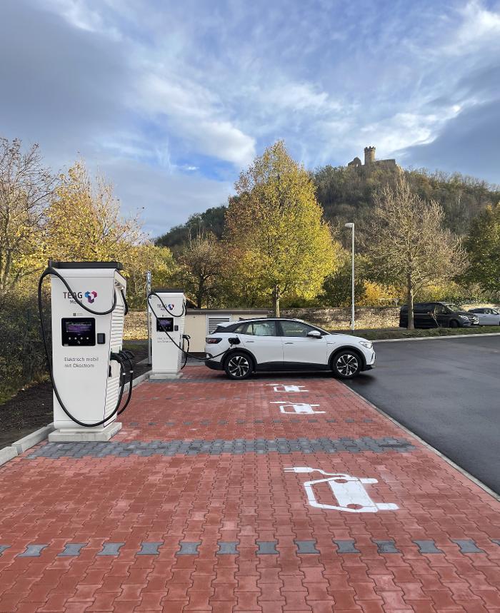 TEAG Mobil-Ladestation, Wanderslebener Straße in Drei Gleichen