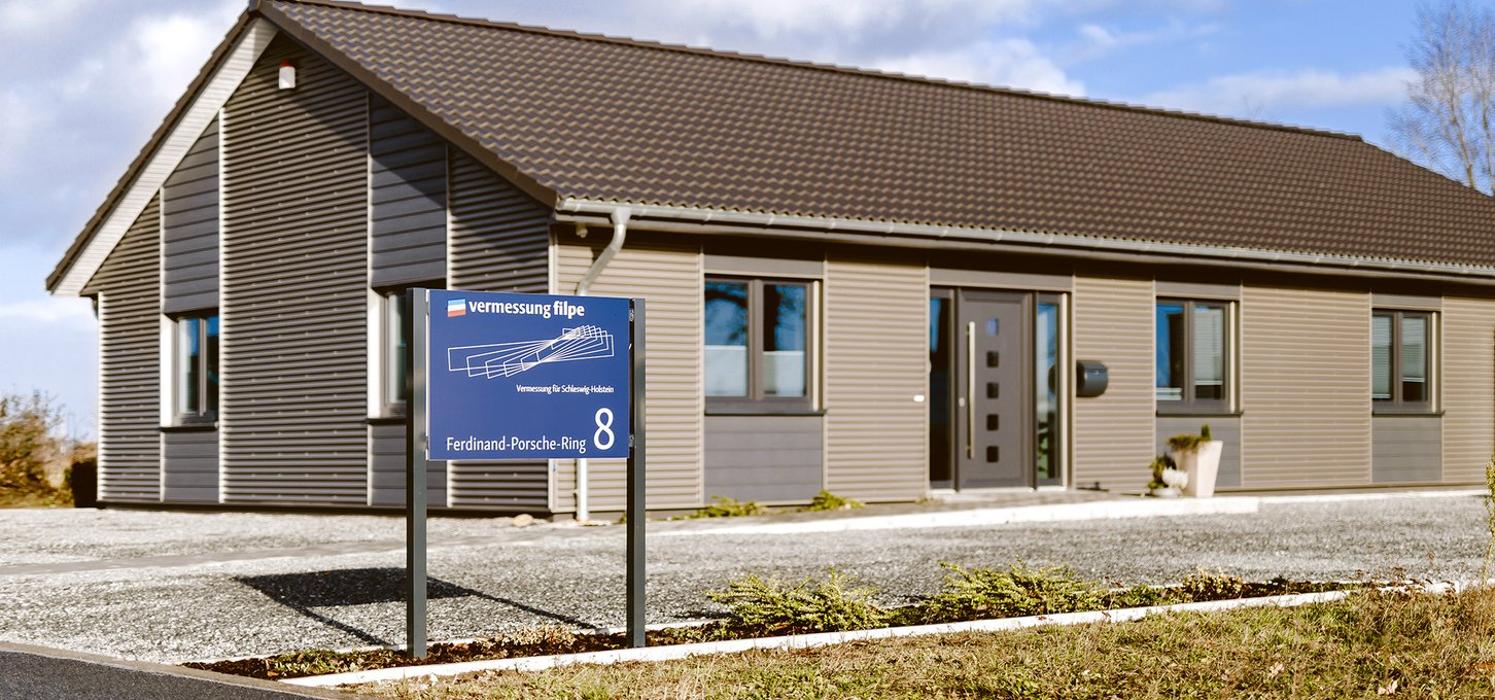 Vermessung Filpe, Ferdinand-Porsche-Ring in Tarp