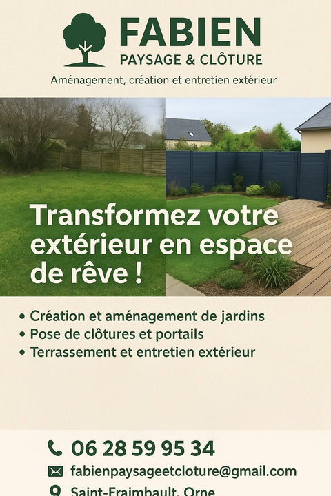 Fabien Paysage et clôture Autres services