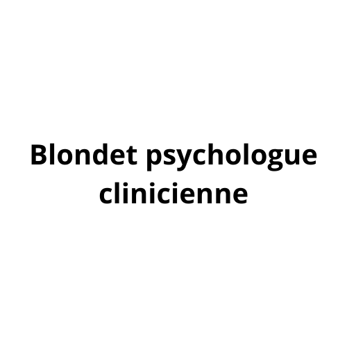 Blondet psychologue clinicienne