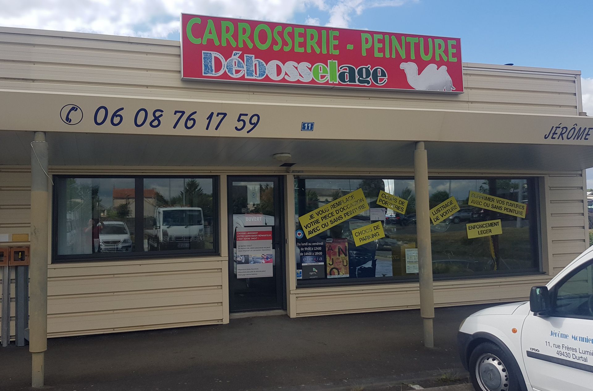 Débosselage Carrosserie Monnier carrosserie et peinture automobile