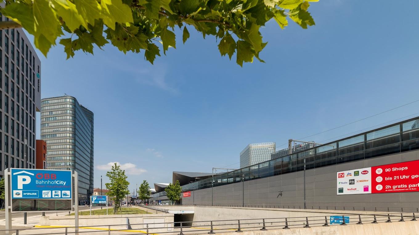 WIPARK Hauptbahnhof Wien Parkgarage, Gerhard-Bronner-Straße in Wien