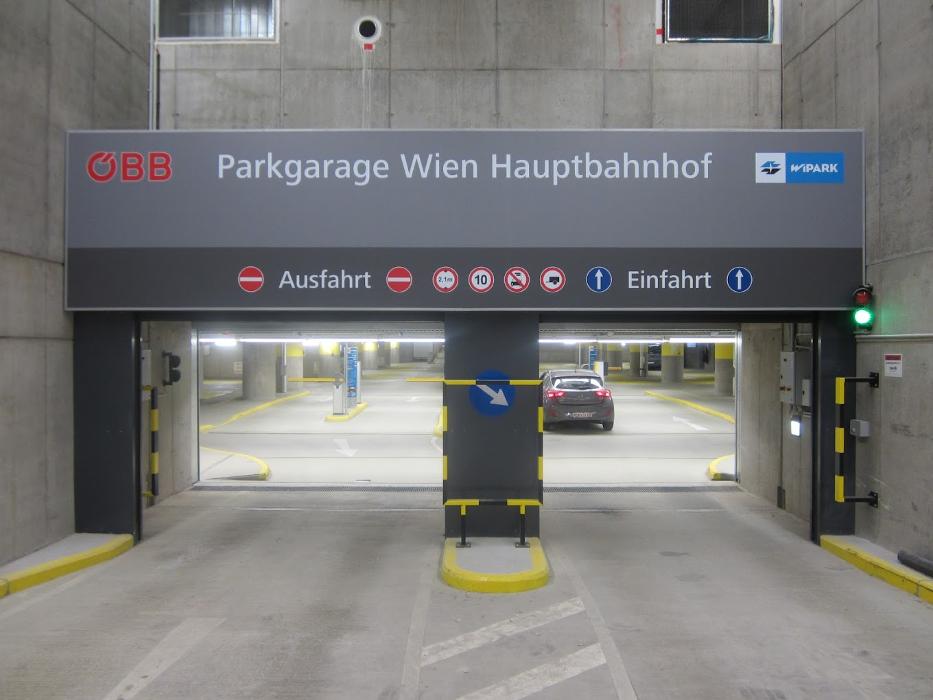 WIPARK Hauptbahnhof Wien Parkgarage, Gerhard-Bronner-Straße in Wien