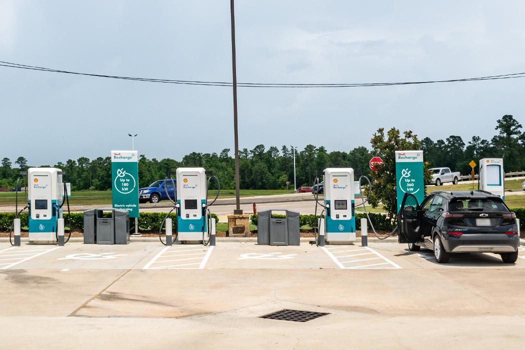 Shell Recharge Charging Station