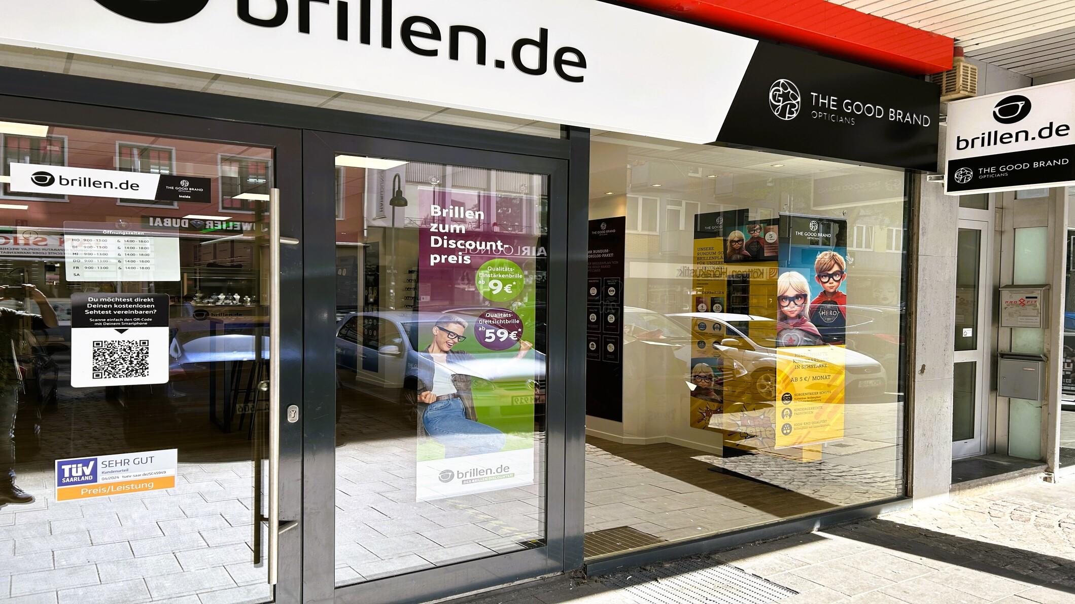 brillen.de & The Good Brand Opticians, Komphausbadstraße in Aachen