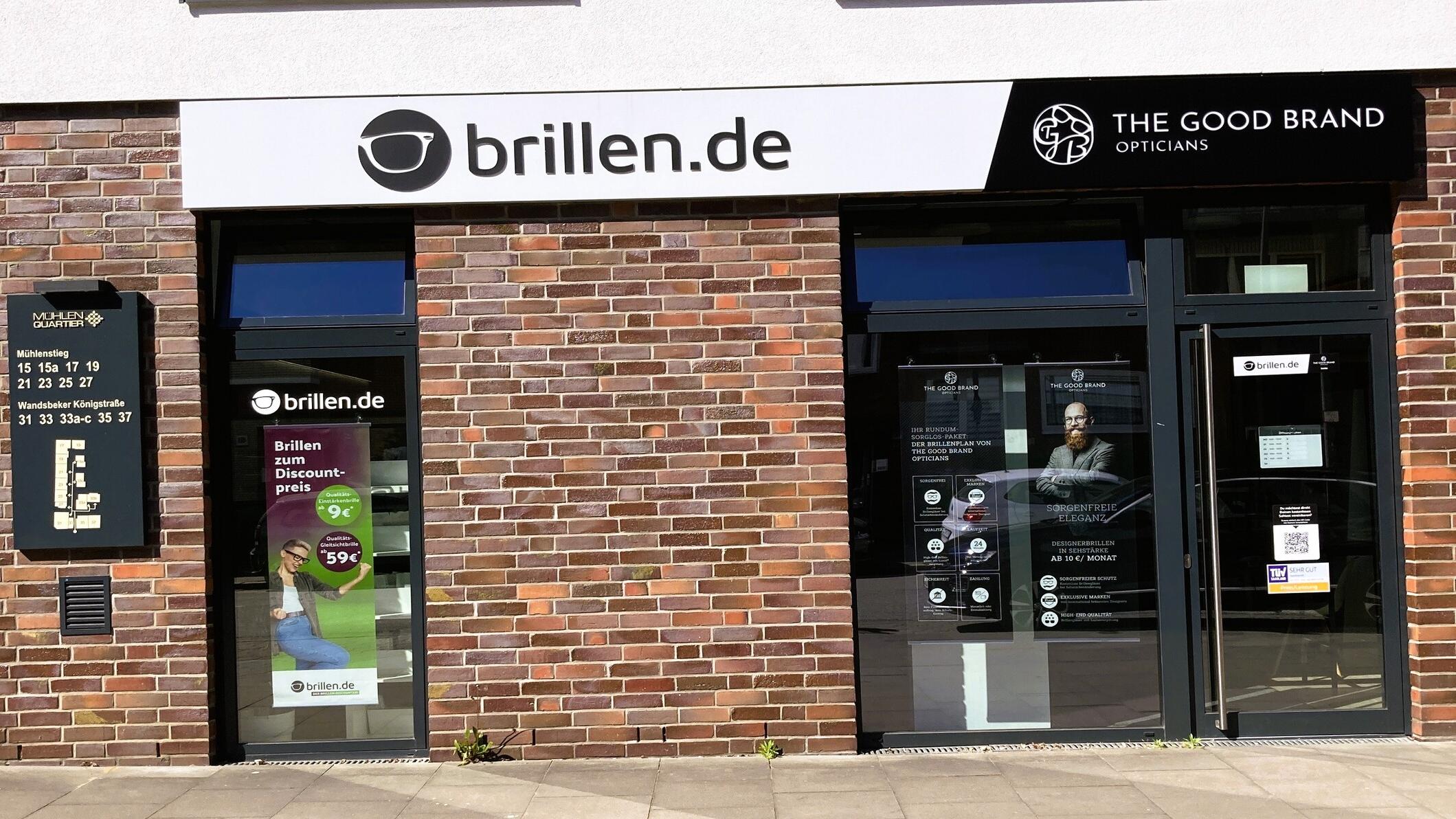 brillen.de & The Good Brand Opticians, Wandsbeker Königstraße in Hamburg