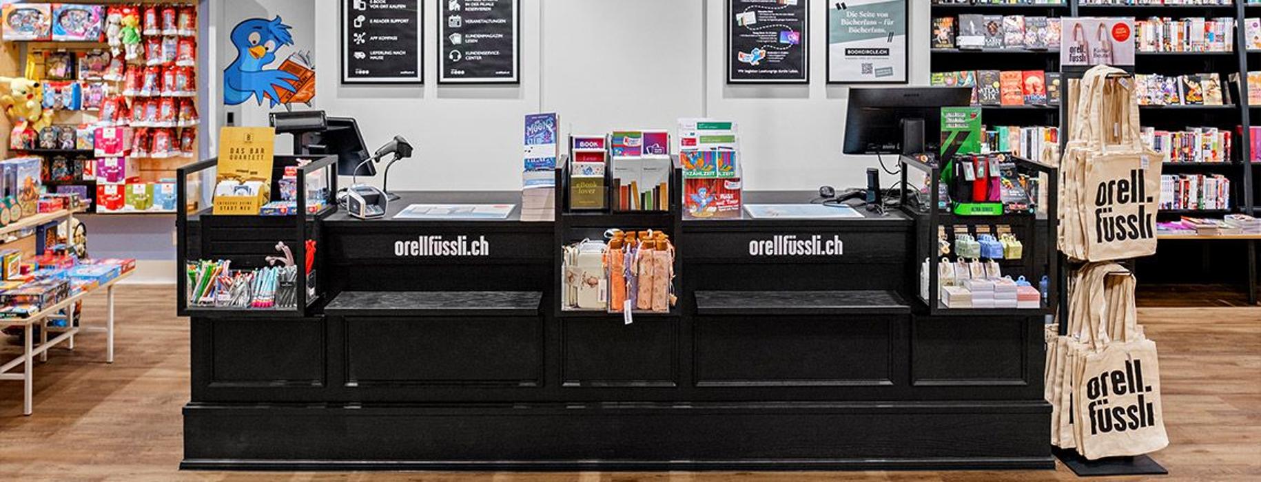 Orell Füssli Bahnhof Bern - Galerie, Bahnhofplatz in Bern