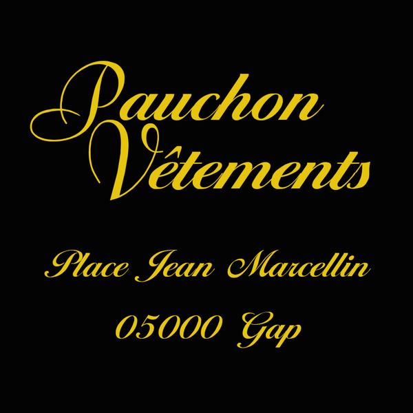 Pauchon Vêtements vêtement pour homme (détail)