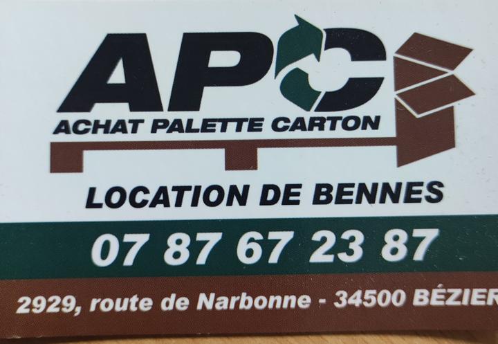 APC Palettes récupération, traitement de déchets divers