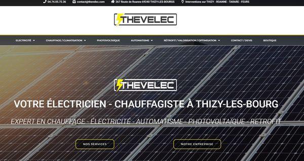 Thevelec électricité (production, distribution, fournitures)