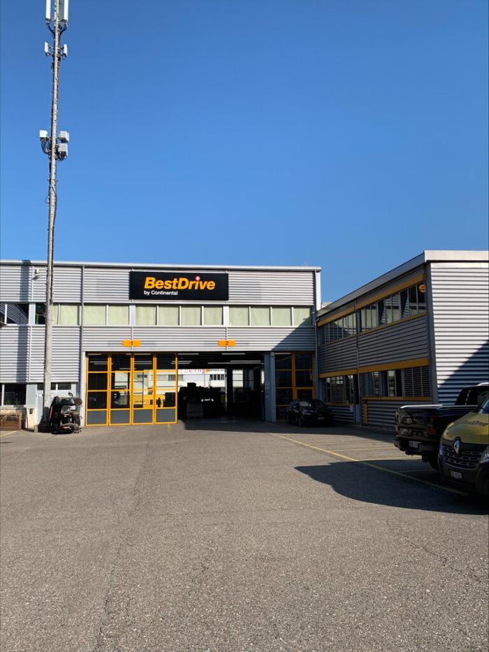 BestDrive Schaffhausen, Ebnatstrasse in Schaffhausen