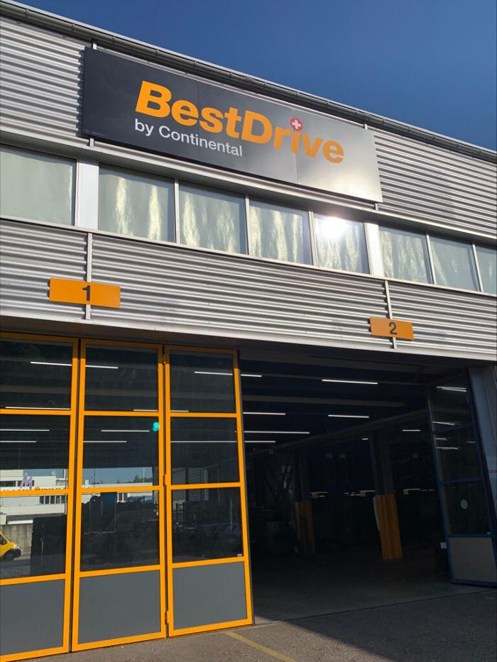 BestDrive Schaffhausen, Ebnatstrasse in Schaffhausen