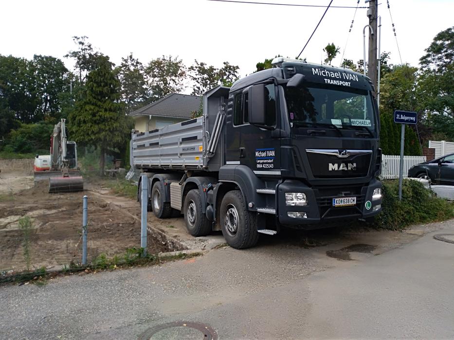 Michael Ivan Transport - Erdbau - Handel, Augasse in Langenzersdorf