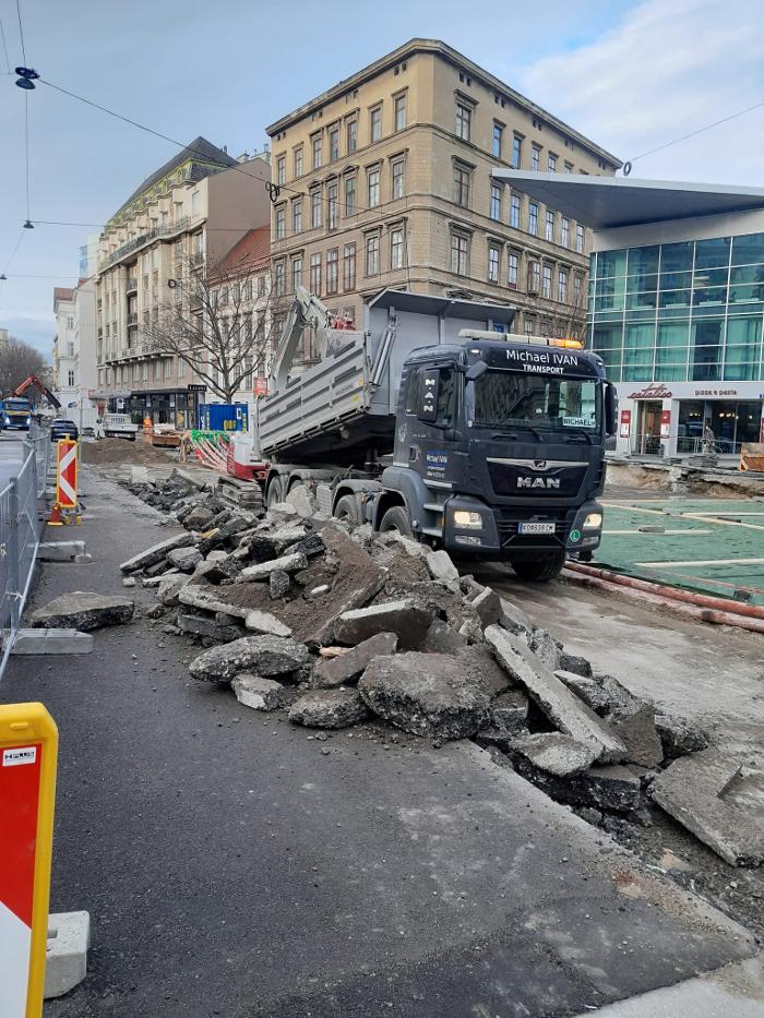 Michael Ivan Transport - Erdbau - Handel, Augasse in Langenzersdorf