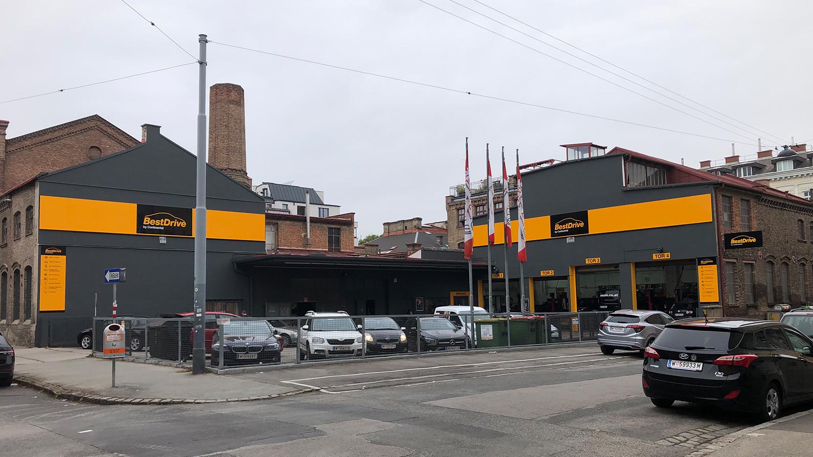 BestDrive Wien Favoriten, Quellenstraße in Wien