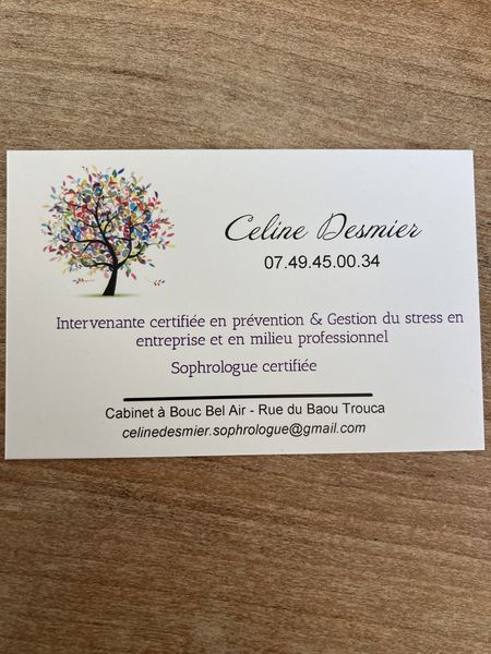 Céline Desmier Sophrologue club de forme