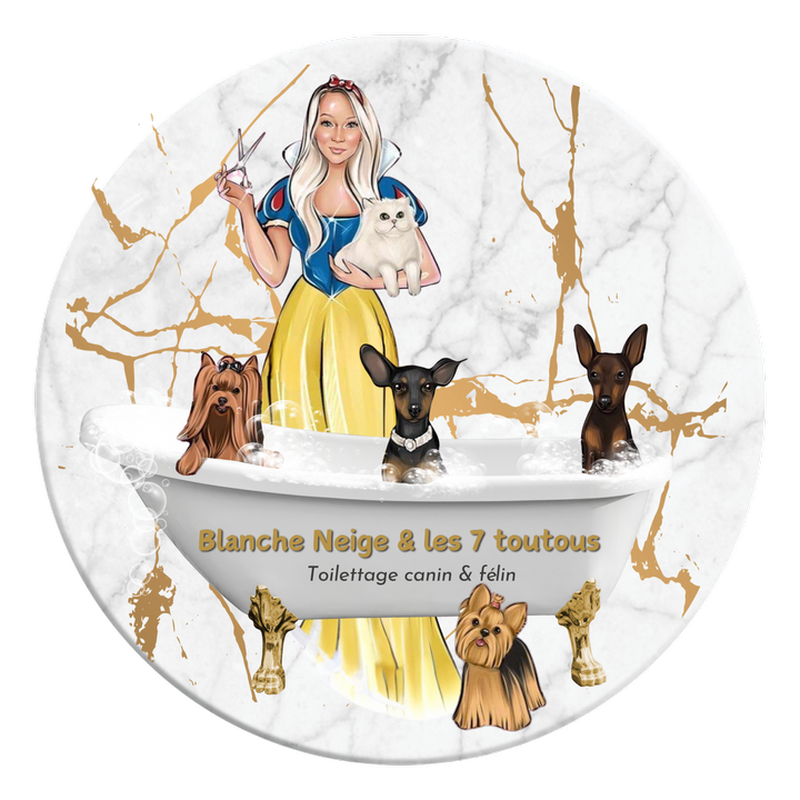 Blanche Neige et Les 7 Toutous animalerie