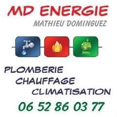DOMINGUEZ Mathieu - MD ENERGIE chauffage, appareil et fournitures (détail)
