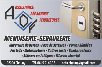 A-d-f- Serrurerie Menuiserie dépannage de serrurerie, serrurier