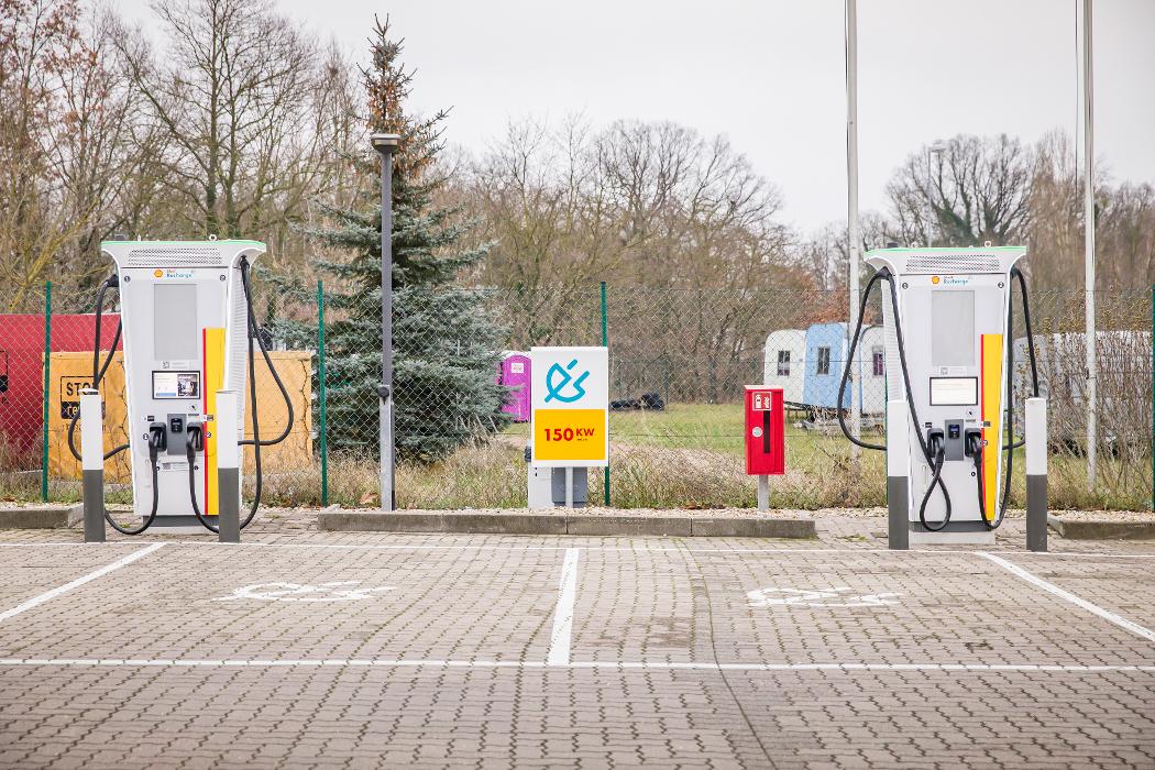 Shell Recharge Charging Station in Coswig in Anhalt - Logo