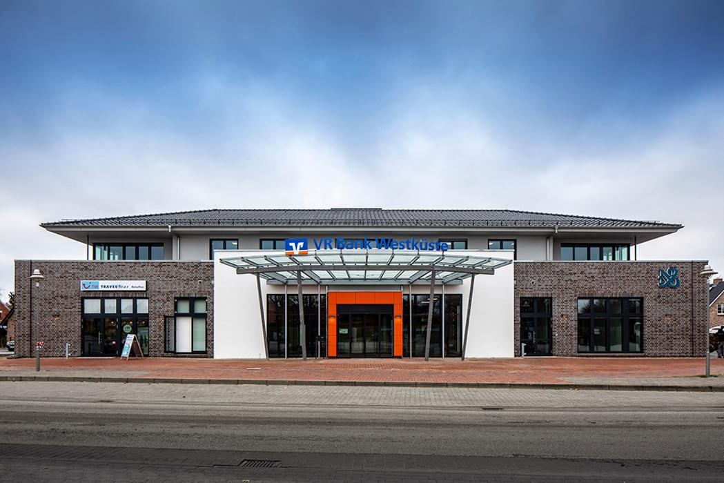 VR Bank Schleswig-Holstein Mitte eG, Filiale St. Peter-Ording - Niederlassung VR Bank Westküste, Schulstraße in Sankt Peter-Ording