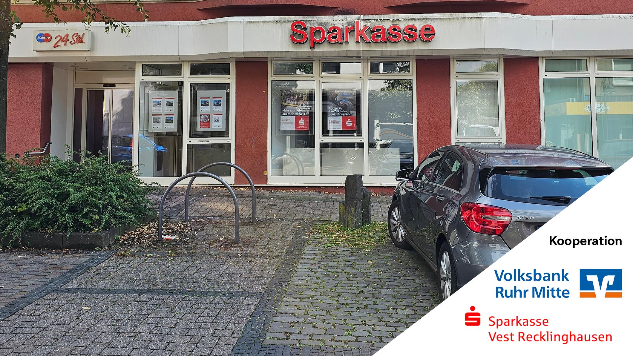 Volksbank Ruhr Mitte eG, SB-Center Scherlebeck, Richterstraße in Herten