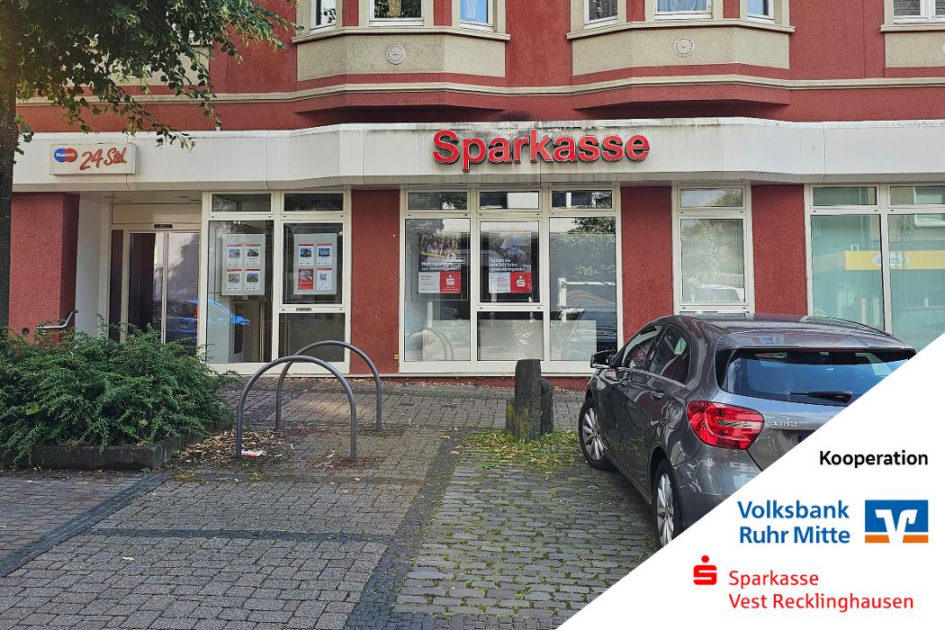 Volksbank Ruhr Mitte eG, SB-Center Scherlebeck, Richterstraße in Herten