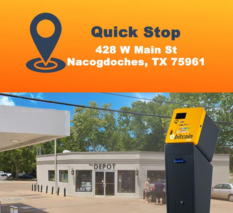 Bitcoin ATM Nacogdoches - Coinhub - Nacogdoches, TX