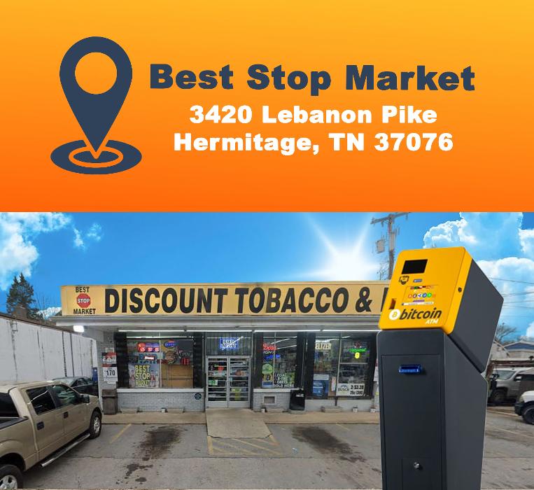 Bitcoin ATM Hermitage - Coinhub - Hermitage, TN