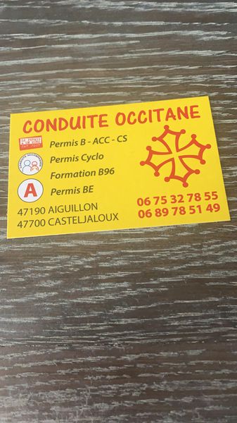 Conduite Occitane auto école