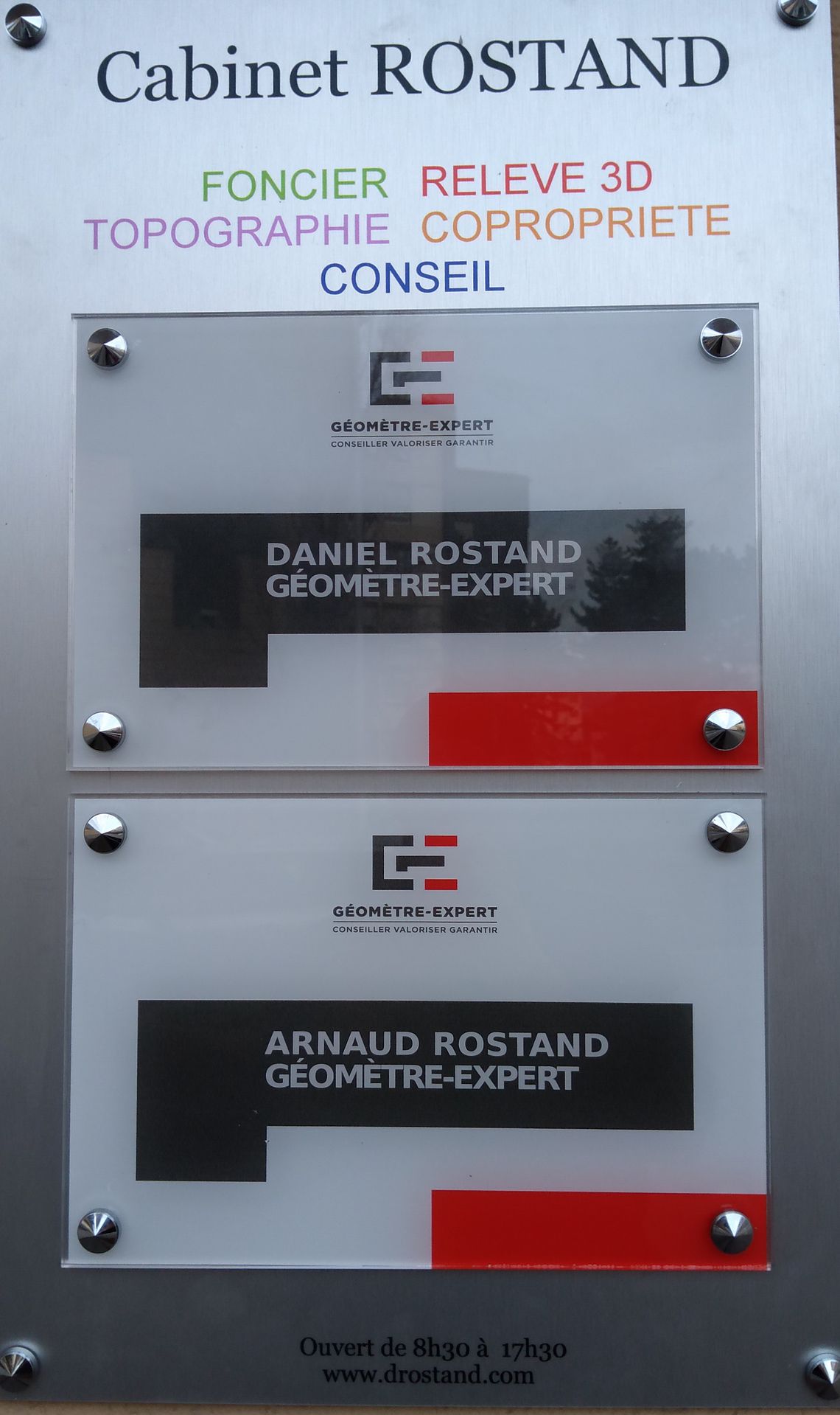 CABINET ROSTAND GEOMETRE EXPERT topographie (instruments et fournitures)