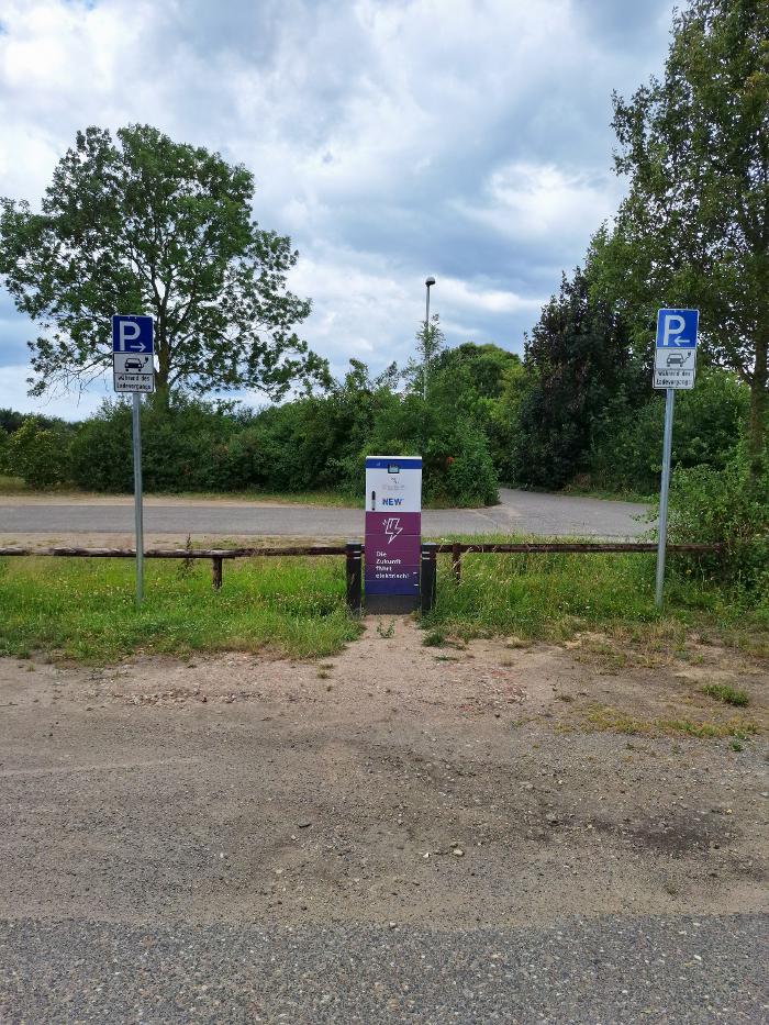 NEW Energie-Ladestation, Am Bahnhof in Wegberg