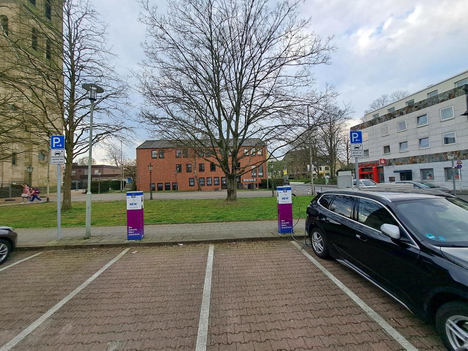 NEW Energie-Ladestation, Annastraße in Mönchengladbach